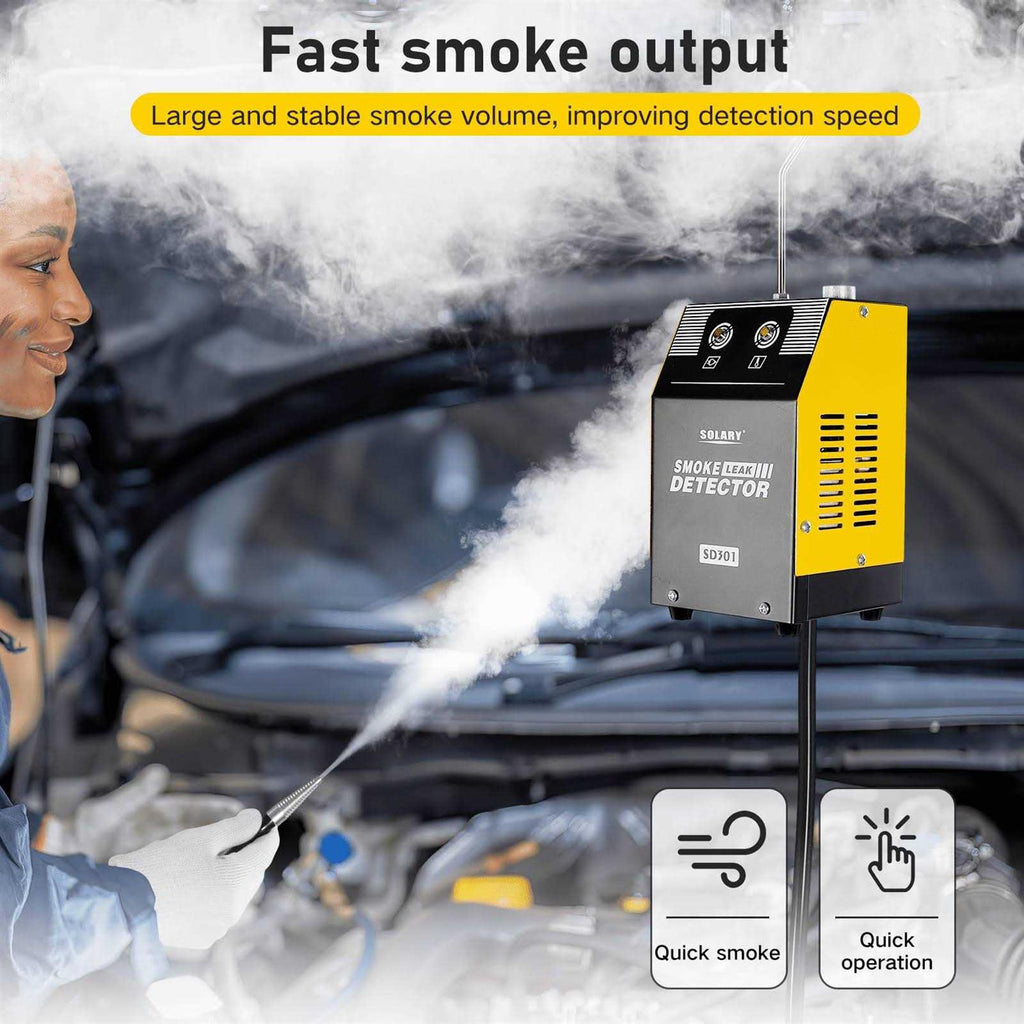 Automotive Smoke Machine Leak Detector 12V DC EVAP Vacuum Diagnostic Tester U86126
