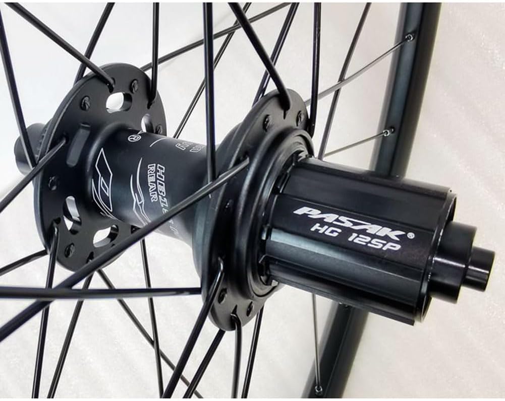 26/27.5/29 Inch Mountain Bike Wheelset Center Lock Disc Brake Quick Release Aluminum Alloy Rim Front and Rear Wheels 28 Holes D3593