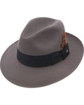 Beaver Fur Felt Fedora Hat Size 7 1/4 Caribou W409710