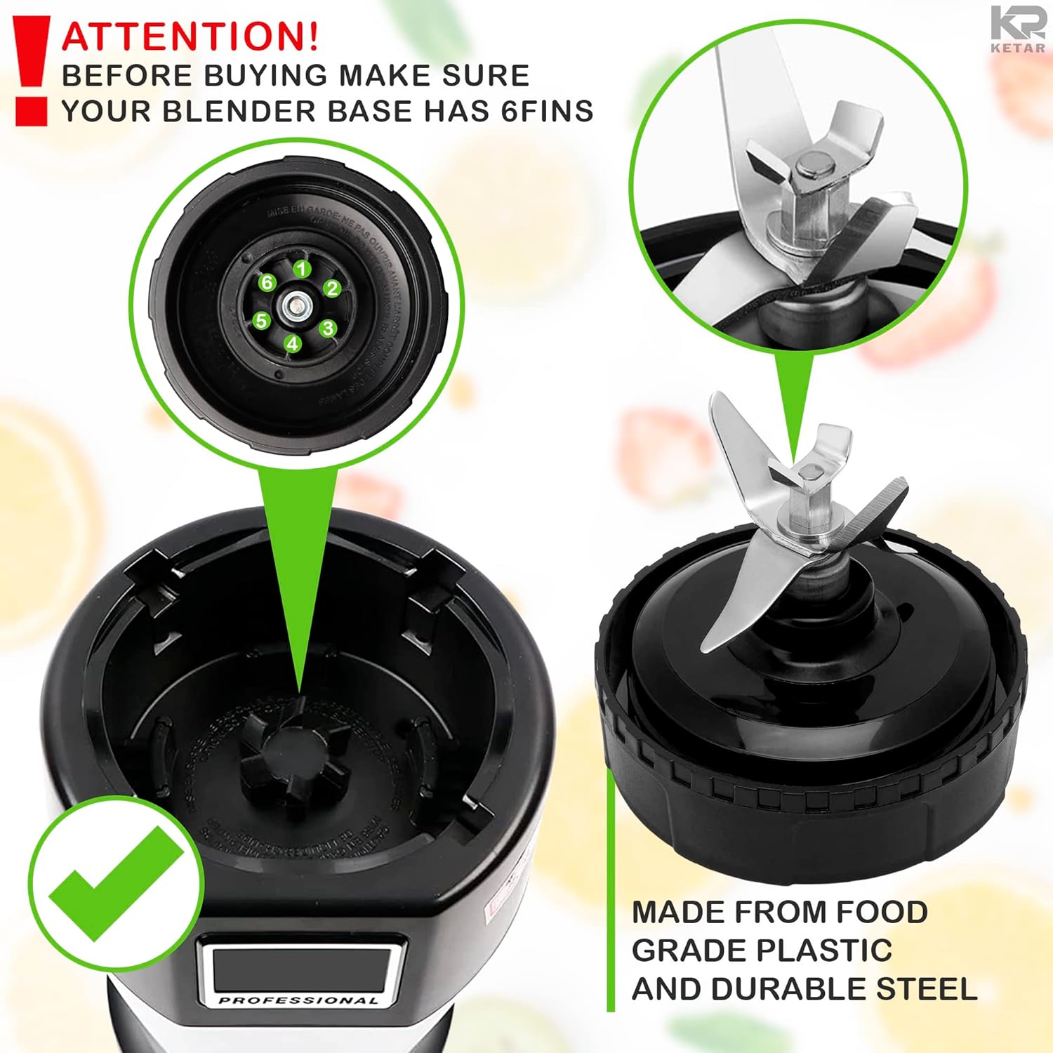 Single Serve Cup Lid for Ninja Blender E5574
