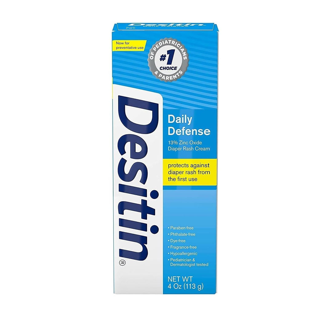 4 oz and 2 oz Bundle Pack Diaper Rash Cream with Zinc Oxide O988042