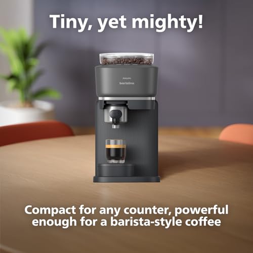 Black Espresso Machine with Milk Frother Bundle N565