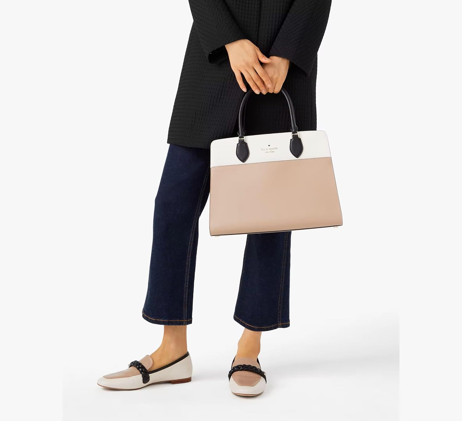 Large Satchel Handbag (Toasted Hazelnut Multi) R54880