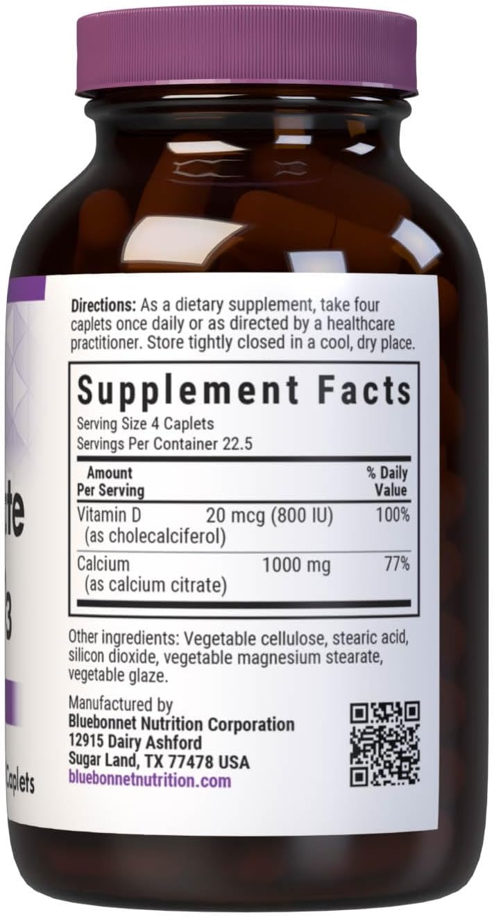 90 Caplets Calcium Citrate & Vitamin D3 T662871