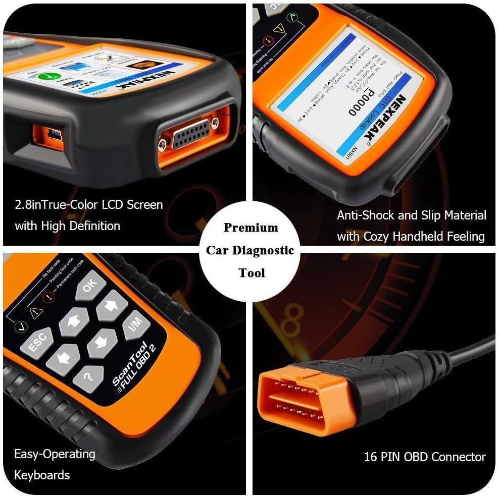 OBD2 Scanner Car Diagnostic Scan Tool Pack of 2 S23362