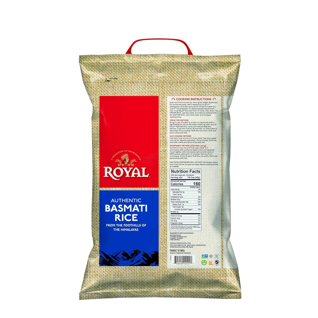 10lb White Basmati Rice S313506