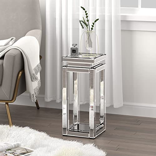 Mirrored End Table Coffee Table Side Table B9138