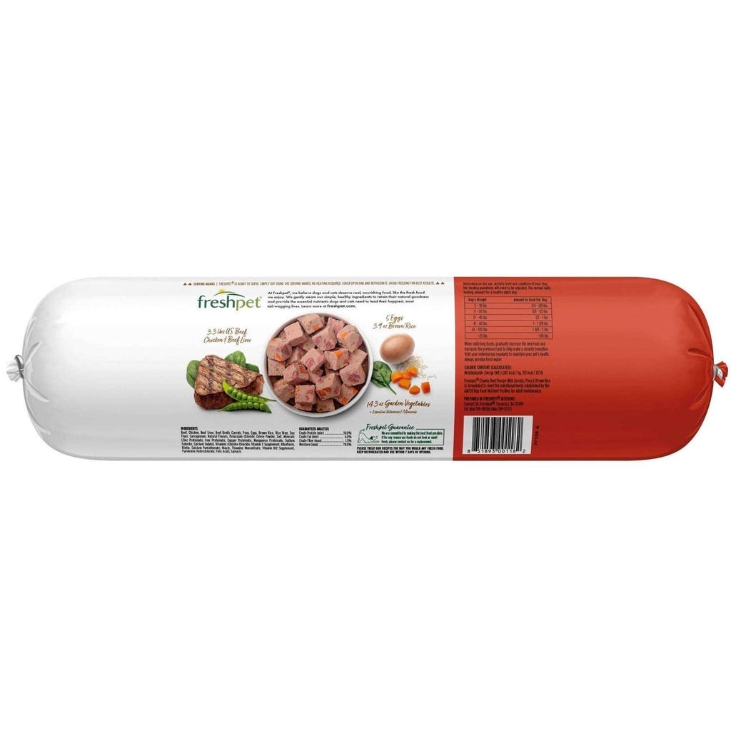 Chunky Beef Recipe Dog Food W4220