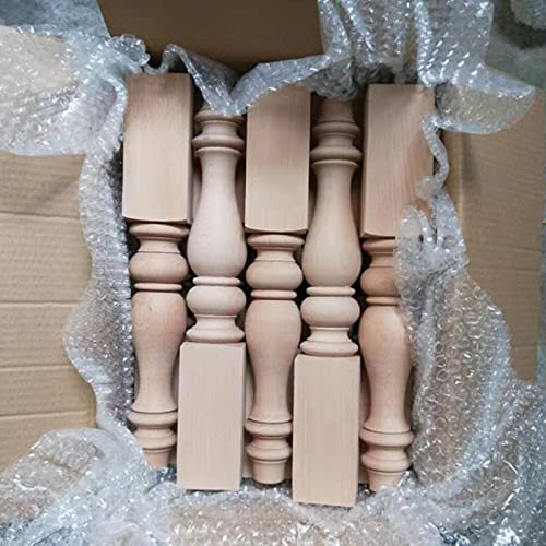 Solid Wood Furniture Legs 4pcs Wooden Table Legs Set F462003