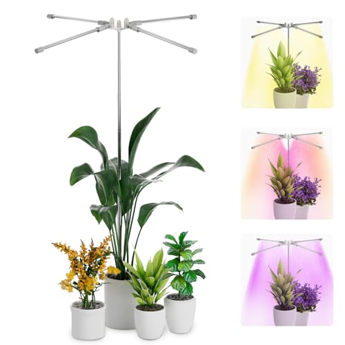 63.8 Inch Full Spectrum Grow Light with 72 LEDs, Auto Timer, Height Adjustable P32803
