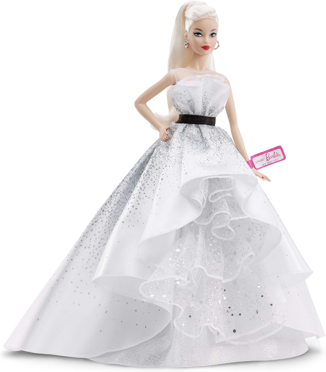 Blonde Doll with Diamond-Inspired Gown X457154