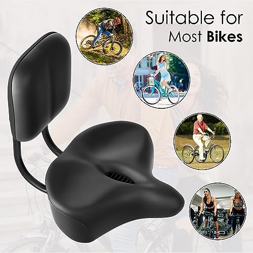 Oversize Bike Seat with Backrest K125