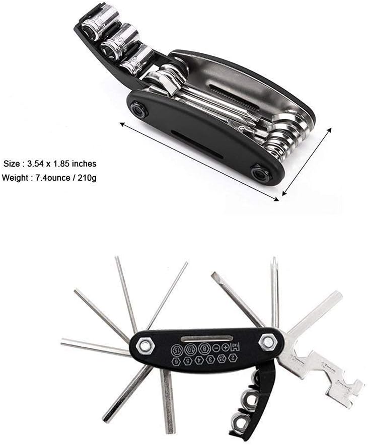 16-in-1 Multi-Function Bike Mechanic Repair Tool Kit B4394