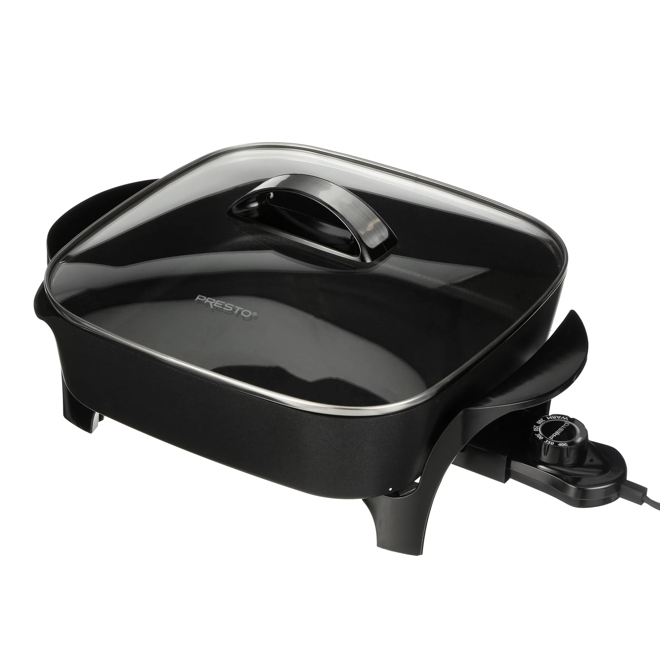 12" Electric Skillet with Glass Cover B34251