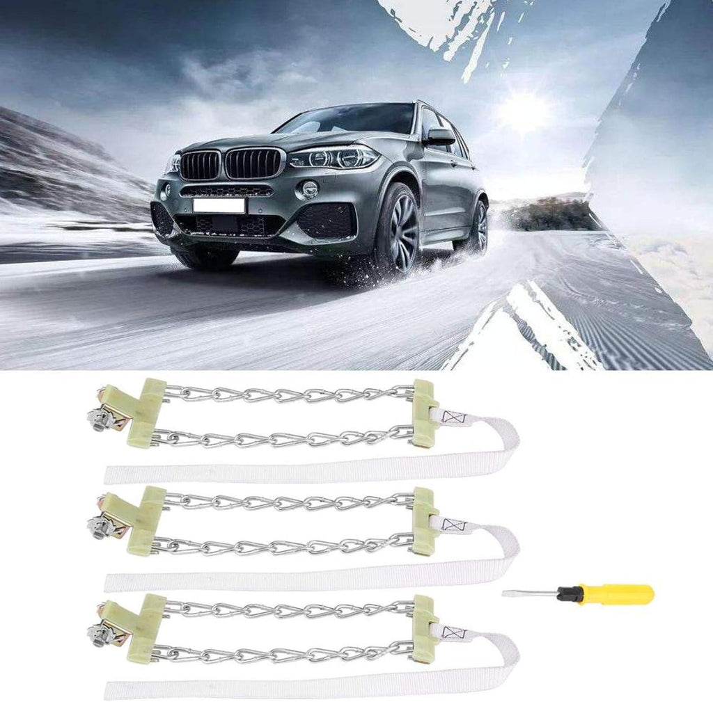 3pcs Steel Tire Snow Chains I87887