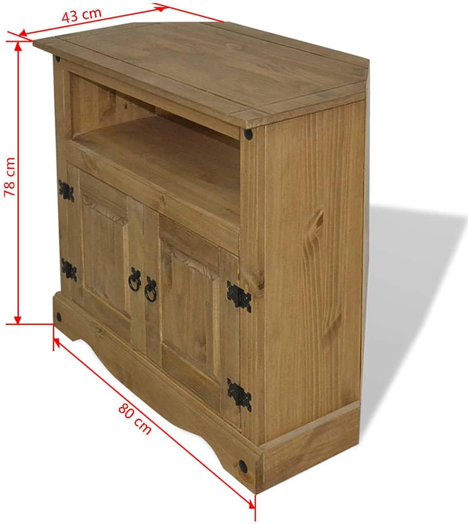 Console Table with Drawers and Cabinet Y399