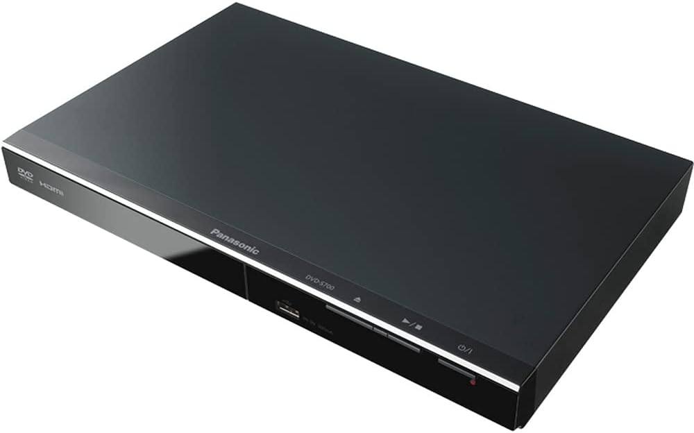 Black DVD Player with HDMI and USB Connections I5086