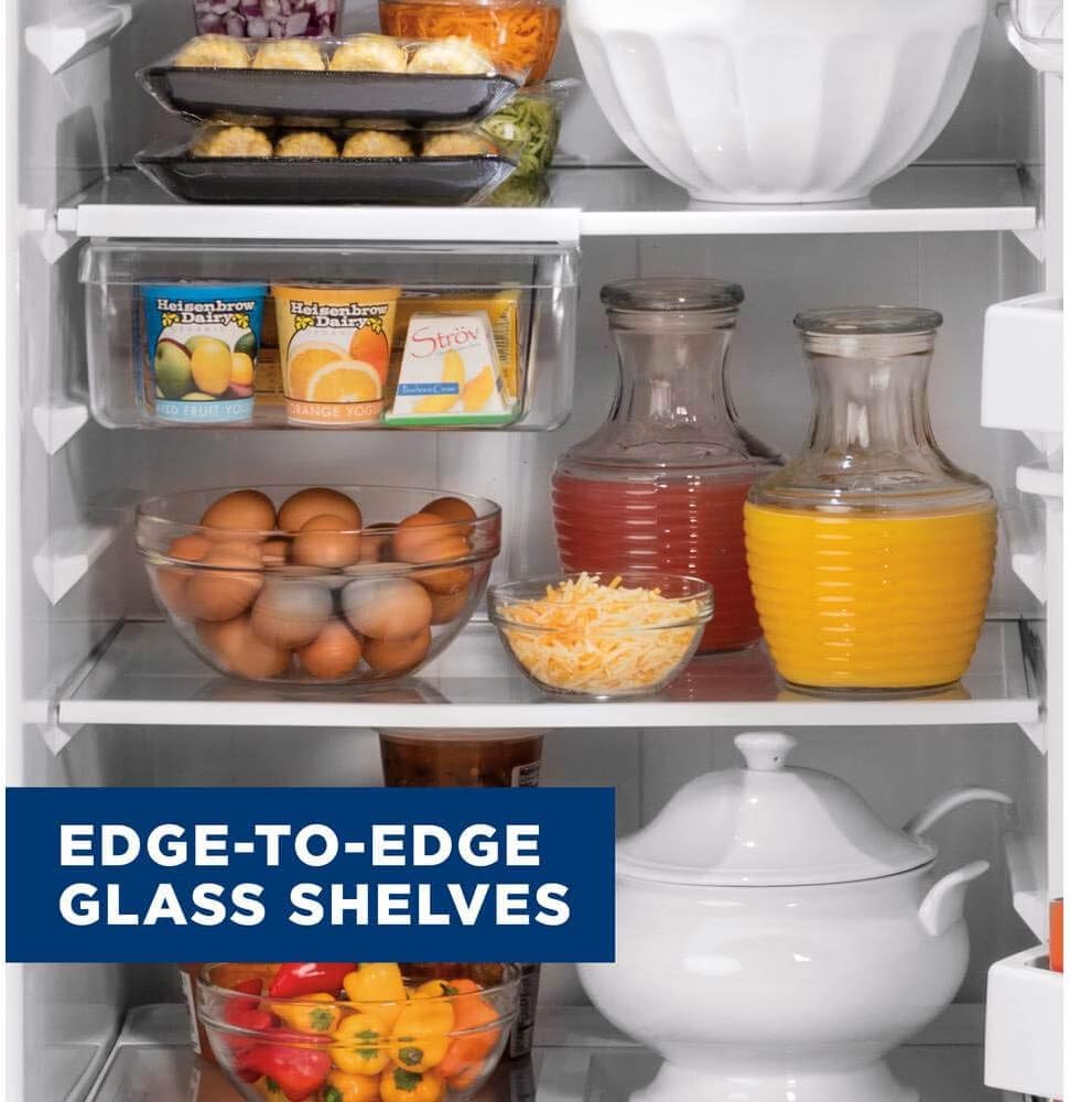 33" Top Freezer Refrigerator with 21.93 cu. ft. Capacity in Black J41968