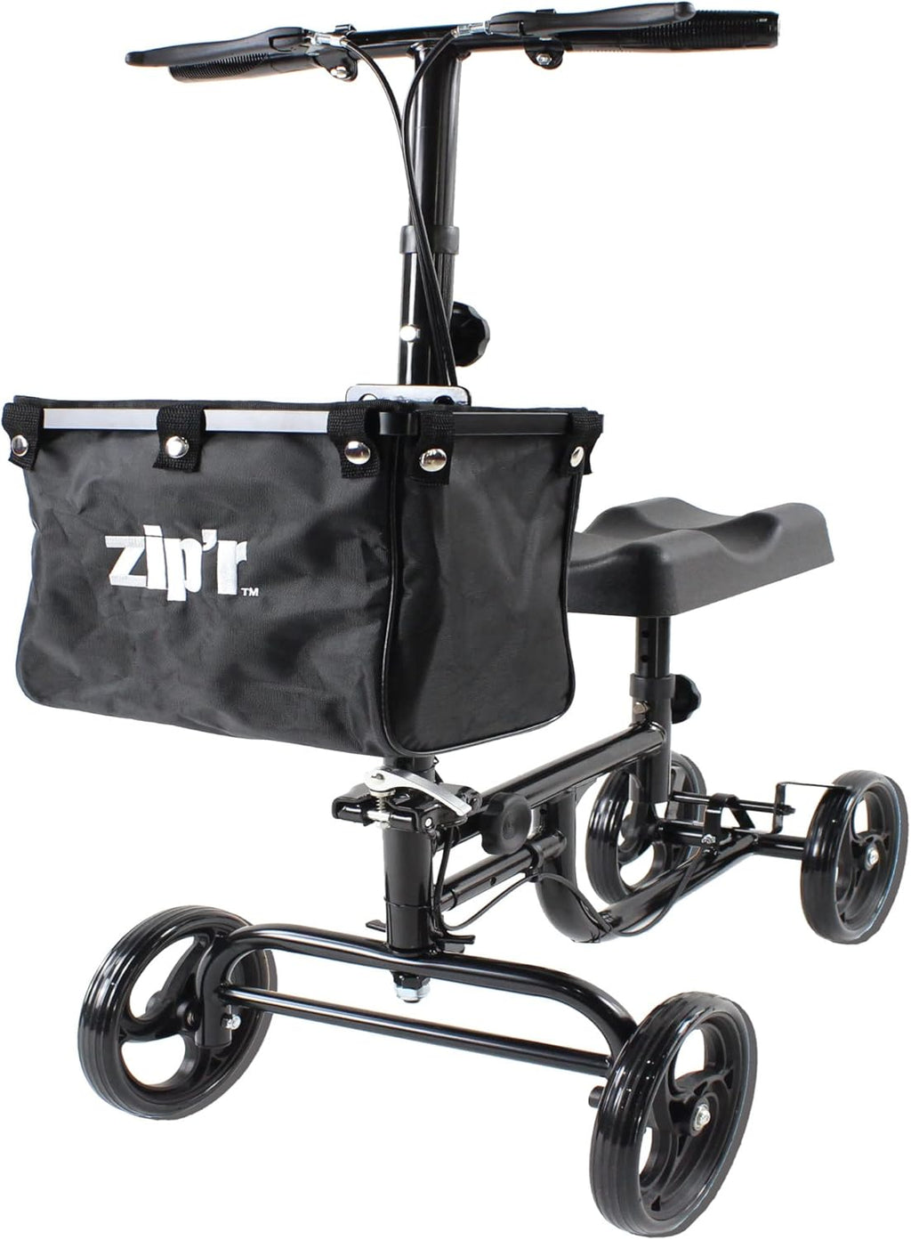 Portable Knee Scooter with Removable Storage Bag V1343