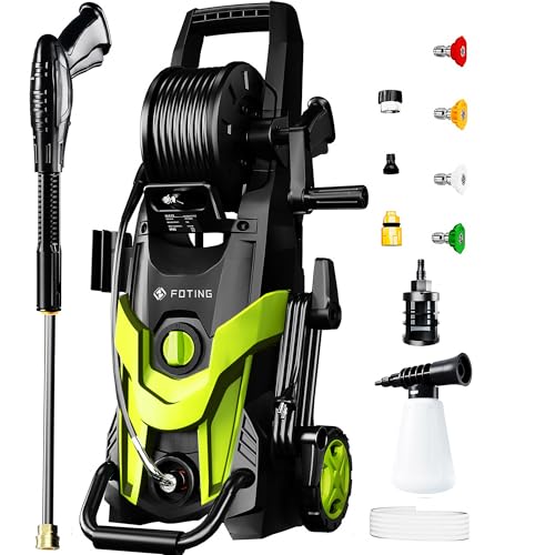 4500 PSI 3.2 GPM Electric Pressure Washer with 4 Quick Connect Nozzles D35022