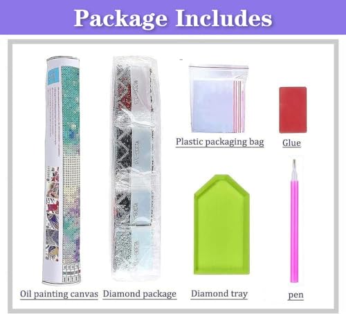 5D Diamond Painting Kit (13.78 X13.78 inch) B816