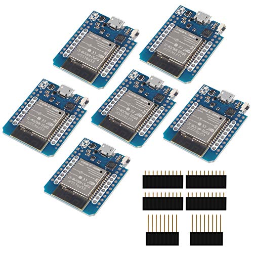 5PCS Type C D1 Mini ESP32 ESP-WROOM-32 CP2104 WLAN WiFi Bluetooth IoT Development Board M29478