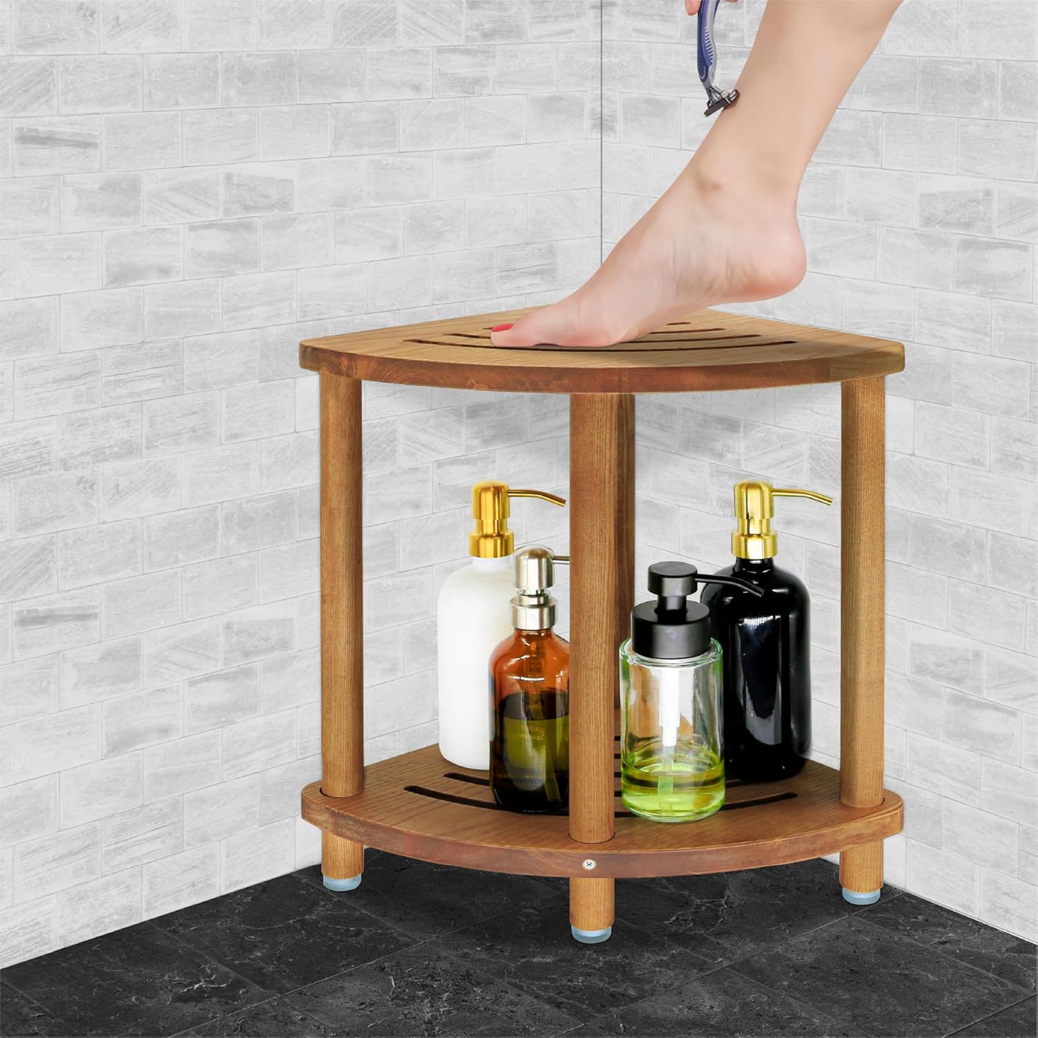 Corner Shower Stool 16 inch Shower Seat M554203