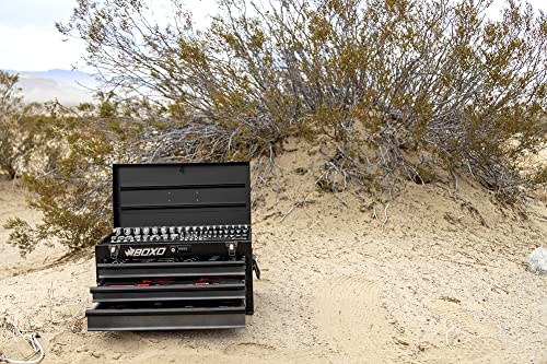 159 pcs Metric & SAE Tool Set with 3 Drawers Carry Box I9548