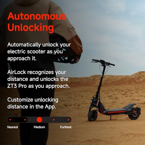 Electric Scooter, 24.9 MPH, 43.5-Mile Range, Dual Suspension, 1600W Peak Motor, Off-Road Scooter X689