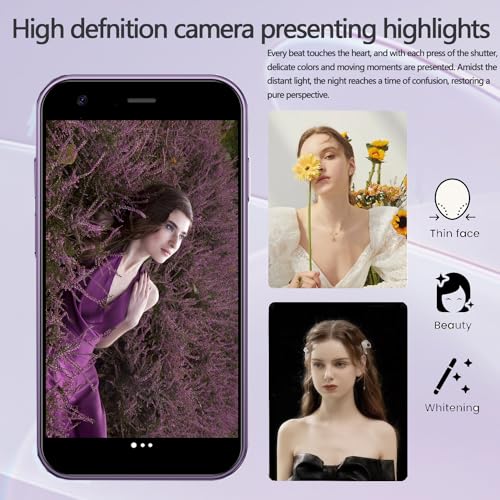 Mini Smartphone 3.0 Inch Android Kids Cell Phones Dual Sim Card 3G Small Smartphone (Blue,2GB+16GB) H9302
