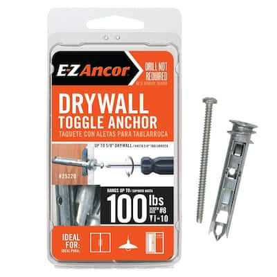 Toggle-Lock Self-Drilling Drywall Anchors Q145228