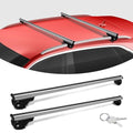 Universal Aluminum Roof Rack Cross Bars with 2 Locks S743