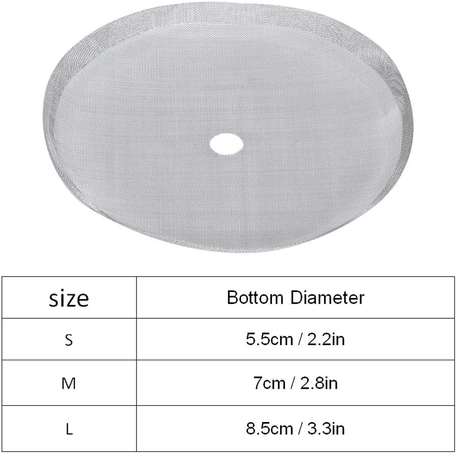 5Pcs Stainless Steel French Press Filter Replacement Mesh Screen X31016