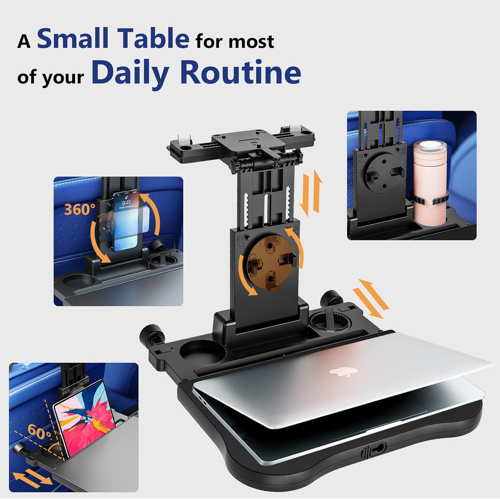 Foldable Car Seat Tray Table with Non-Slip Pad N485