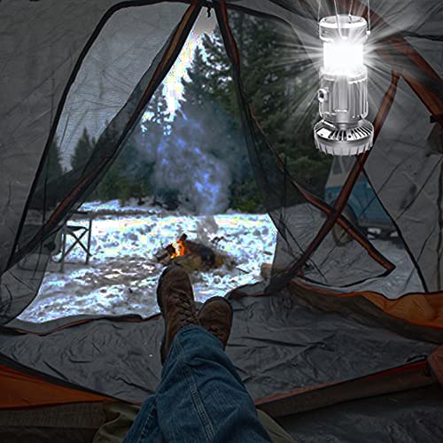 Rechargeable Solar Camping Lantern with Fan S784