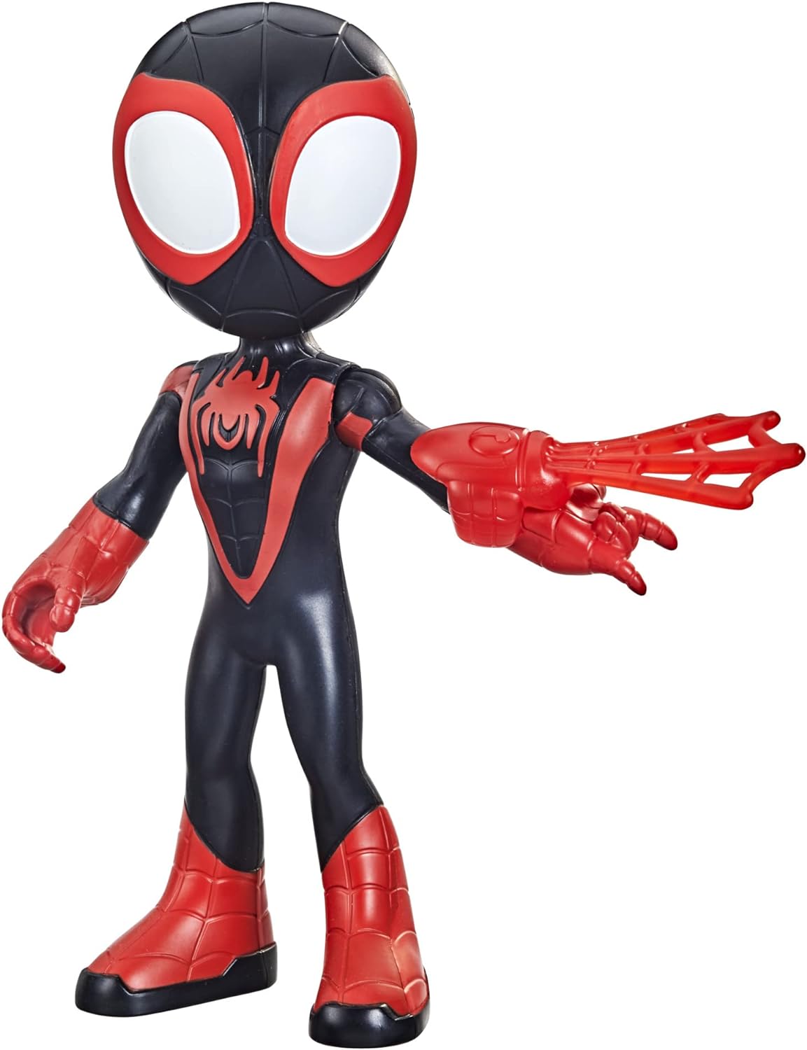 Spidey and His Amazing Friends Supersized Miles Morales: Spider-Man 9-inch Action Figure H129405