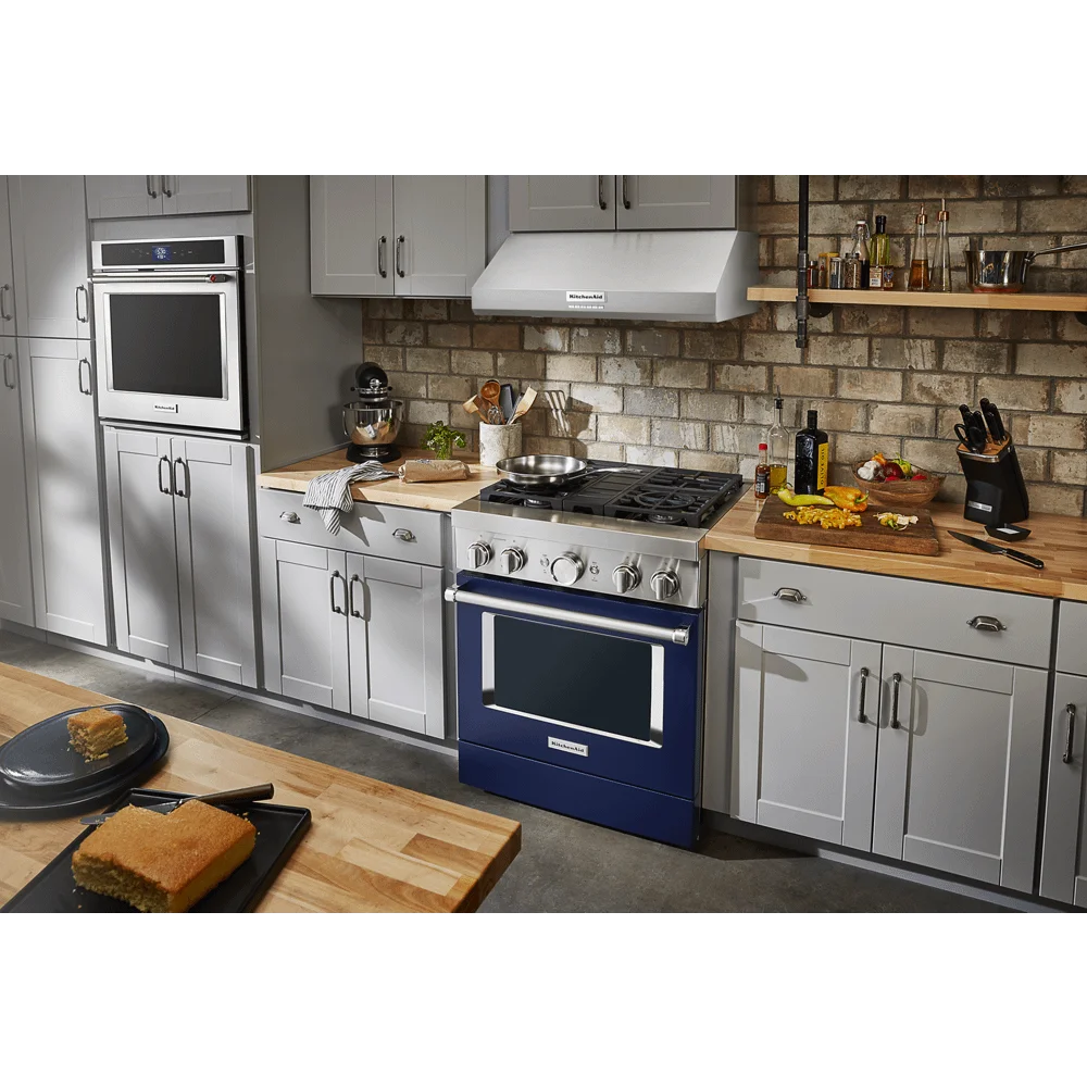 30" Smart Dual Fuel Range With 4 Burners H7918