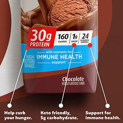 Variety Pack of Protein Shake, 11 Fl Oz, Case of 15 R89037