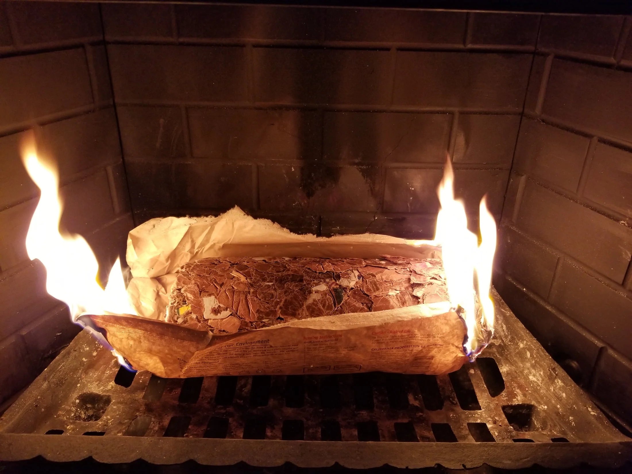 6 Count 4.3 lb Firelogs T958795