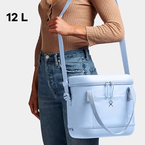 Insulated Soft Lunch Bag 12 L Capacity in Koala Gray and Black G693