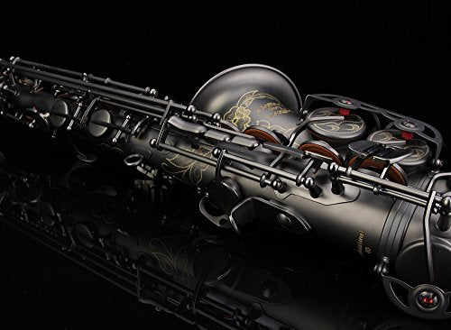 Black Lacquer E Flat Alto Saxophone with Case T416634