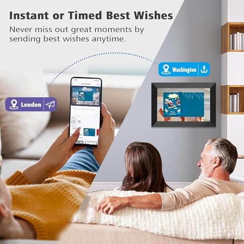 10.1 Inch WiFi Digital Picture Frame with 32GB Memory C308