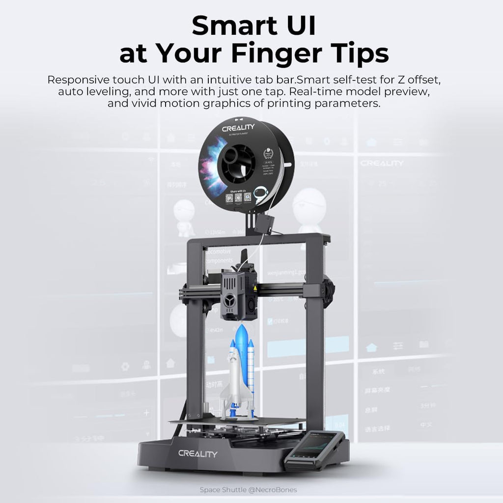 3D Printer with 500mm/s Printing Speed Print Size 8.66 * 8.66 * 9.44 Inch Y323