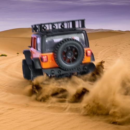 Orange 1/12 RC Rock Crawler with Metal Drive Shaft & Two 1200mAh Battery P405949