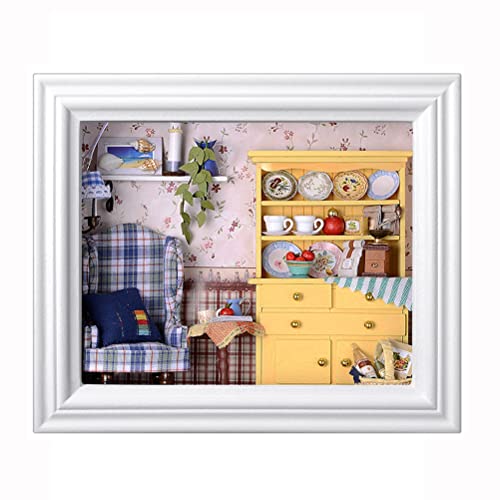 Dollhouse Miniature with Furniture Kit V727951