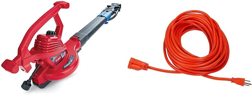 Leaf Blower Vacuum, Variable-Speed, 12 amp J74060