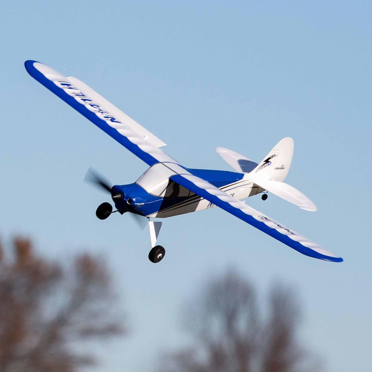 White Blue RC Airplane V849484