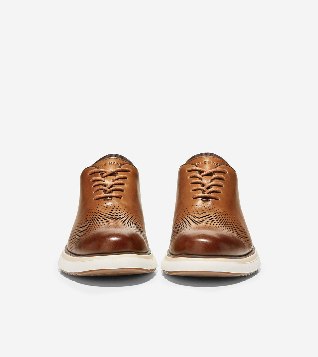 Brown Wingtip Shoes - 10.5 M Z37224