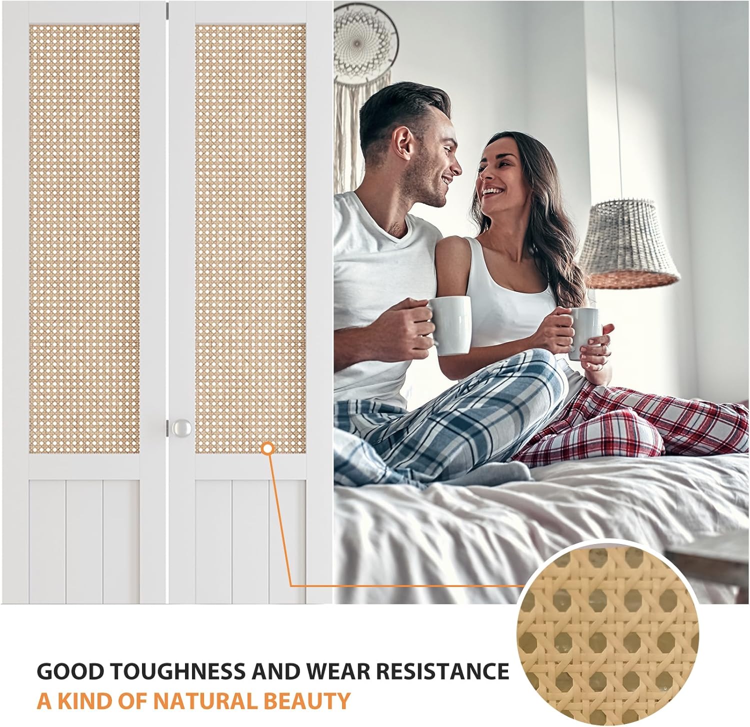 White MDF Folding Door P95320