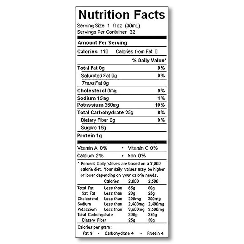 Tart Cherry Concentrate All Natural Juice 32oz Bottle Case of 2 S90625